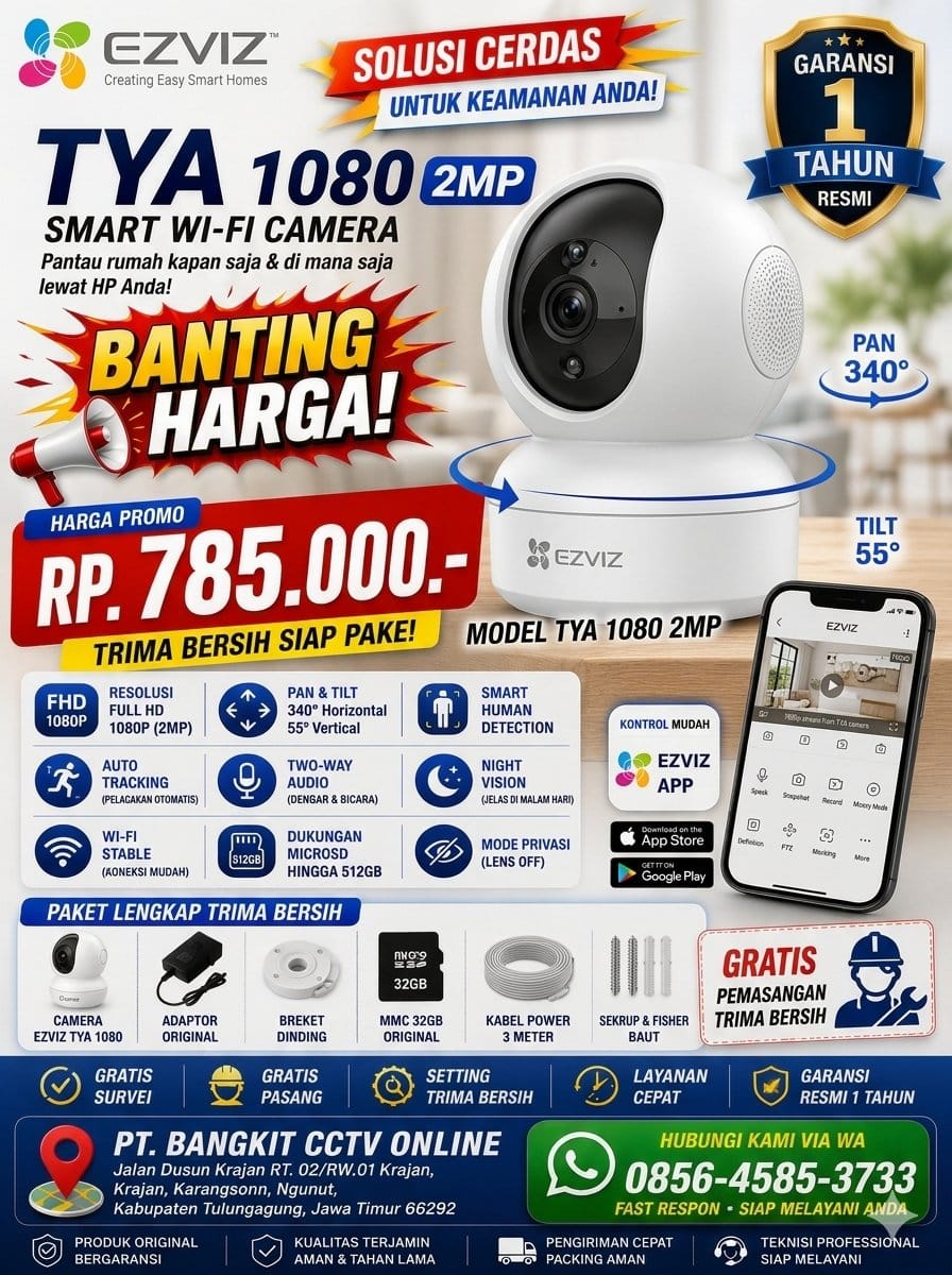 PROMO EZVIZ TY1 2MP - Promo Bangkit CCTV